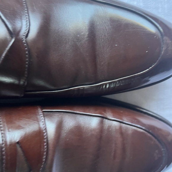 Brown Penny Loafers To Boot "Francis" size 8 1/2 - Picture 5 of 12